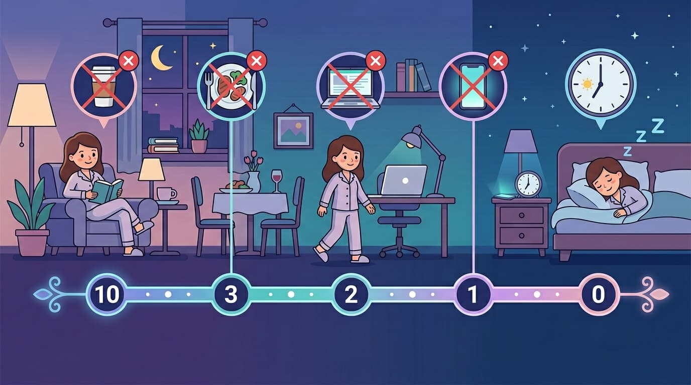 The 10-3-2-1-0 Sleep Rule Explained