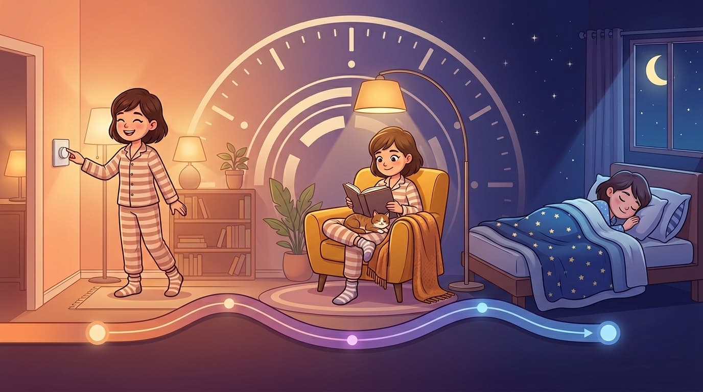 The Perfect Evening Routine: 60 Minutes to Better Sleep