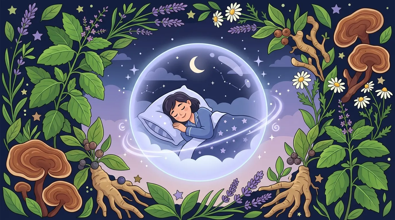 Adaptogenic Herbs for Stress & Sleep